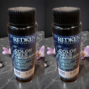 Redken Color Gels Lacquers 5NA 2 oz Smoke_ 2 units
